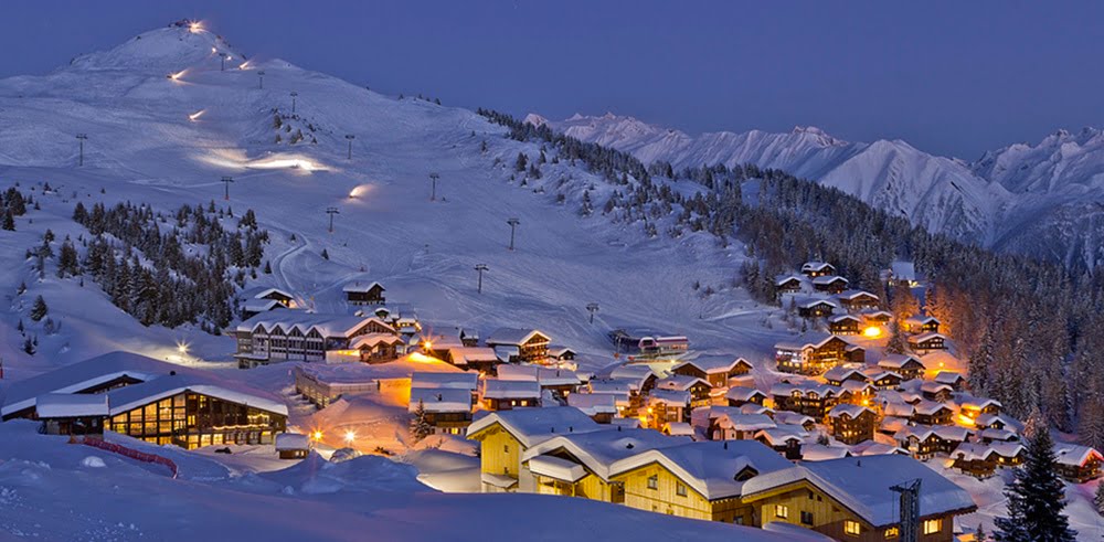 İsviçre Verbier Kayak Merkezi