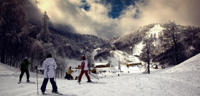Kartalkaya Kayak Merkezi kışa hazır